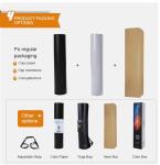 Eco Friendly Private Label Custom Wholesale 4mm Hot Gold Stamping UV Printing