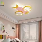 Creative Cartoon Aircraft Eye Protection Led Ceiling Light For Bedroom Room