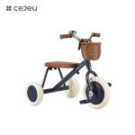 CJ-T-212, tricycle, woven rattan large basket，High carbon steel frame with super