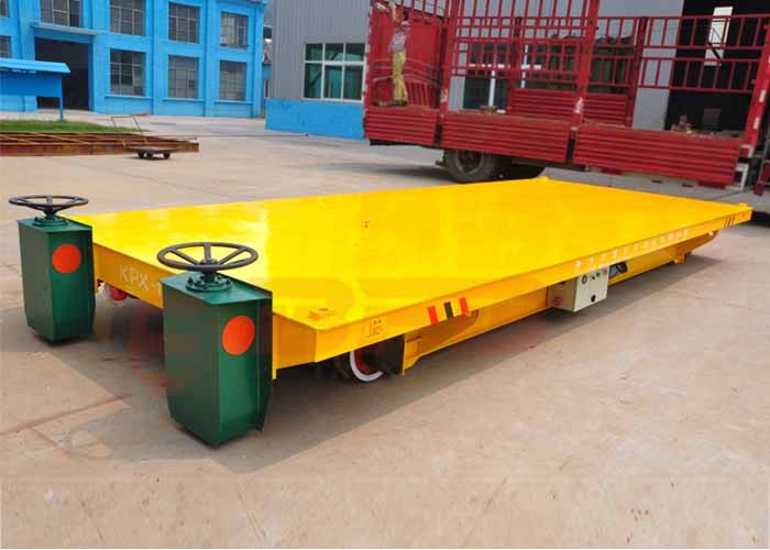 Cast Wheel Electric Power Rail Transport Vehicle For Railway Maintemnance