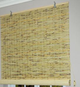 China Eco Friendly Bamboo Roller Blinds , Bamboo Roman Shades Customized Design factory