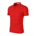 Customized Polo Shirts Business Workwear Mens Polo Neck T Shirts With Printing