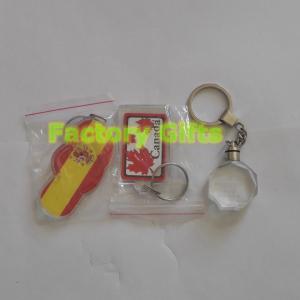 China Personalized Cute Acrylic Keychain Keyrings Party Favors Travel Souvenir Flashlight factory