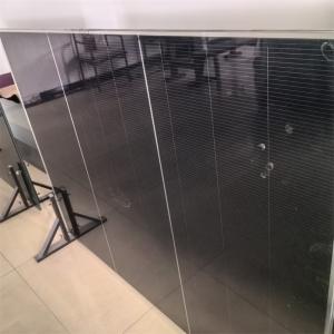 China Transparent Solar Panel Cadmium Telluride Power Generation Glass Commercial Building Construction Materil factory