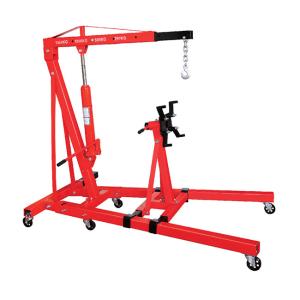 China Construction Works 2 Ton Folding Engine Crane Hoist Boom Working Range 0-2350mm factory
