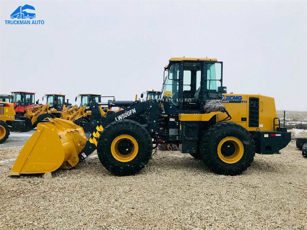 5 Ton 170kN Heavy Construction Machinery XCMG Wheel Loader