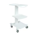 Hospital Medical Trolley Stand 3 Shelves Dental Tool Cart Colorful Design Beauty