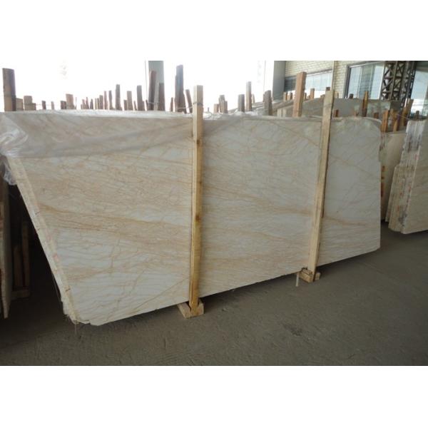 China Custom Cut Golden Spider Marble Floor Slabs For Corridor / Balcony factory