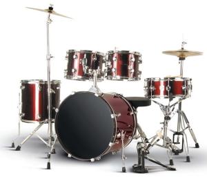 China Quality PVC series 5 drum set/drum kit OEM various color-A505Q-701 factory