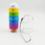 CE Approved Medical 7 Case Pill Case Pill Organizer Travel Tablet Container Pill