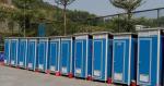 Easy Setup Steel Portable Toilet Rental Movable Cabin For Rural Areas