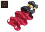 100g 1b Bug Body Red Ombre Hair Bundles Unprocessed Virgin Hair Bundles