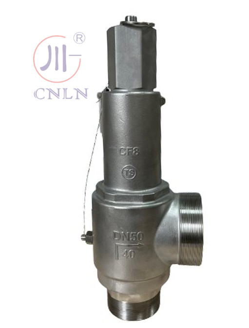 Full Open PTFE Cryogenic Safety Valve Specail Gases Valve Tank Valve -196 +80 ℃
