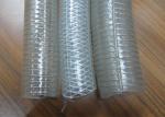 Food Grade Flexible Hose , Transparent Reinforced Hose For Conveying Milk Beer