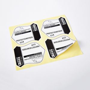 China OEM Silk Screen Vinyl Packaging Sticker Labels Adhesive Waterproof on sale