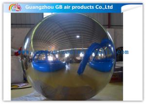 China Reflective Round Mirror Balls Christmas Inflatable Decorations For Party / Stage factory