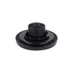 Wireless Exhaust Solar Fan 2500 RPM Black 5.5V 2.5W Solar Powered Attic Vent Fan