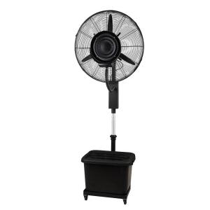 China 26 inch centrifugal outdoor misting cooling fan with manual control factory