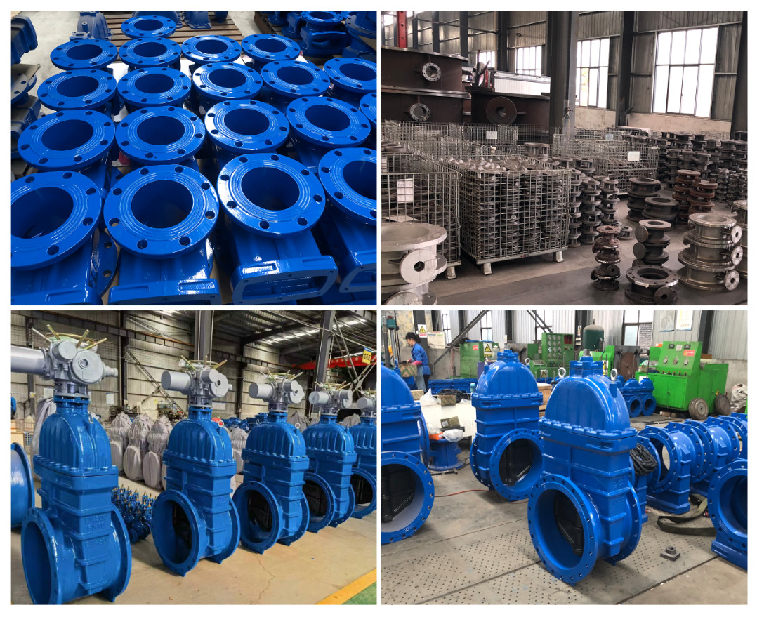 High Performance Flanged Gate Valve For Industrial With Ram Or Wedge Shaped Disc