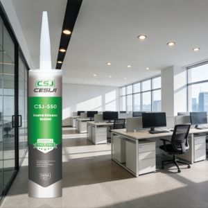 General Purpose Construction Silicone Sealant Aging Resistant 300mL