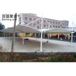 Sail Finishing Pvc Coated Outdoor Car Parking Shed Metal Frame Waterproof Canopy