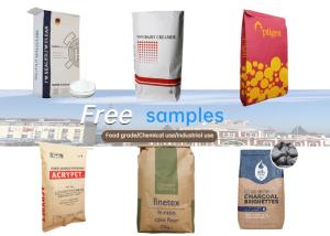 China 15kg 20kg 25kg Corn Syrup Pasted Valve Bags Potato Starch Valve Bag factory