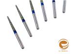 High quality Dental Silver and gold Diamond burs