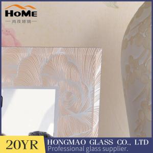 China High End Glitter Glass Photo Frame For Table Decoration Environmental Friendly factory