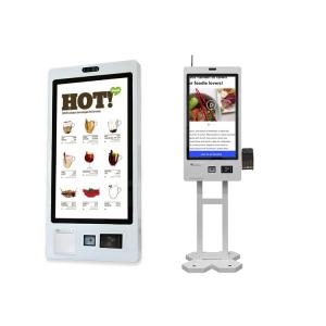 China 23'' Screen Payment Terminal Kiosk For Restaurant factory