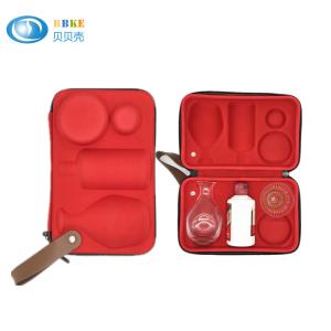 China Protective Shockproof Custom EVA Case Carrying For Wine And Glass Bottles factory