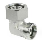 External Thread BSPT BSPP 90-Degree Elbow Hydraulic Fittings Stainless Steel 2c9