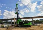 51m 220kNm Hydraulic Rotary Piling Rig Auger Drilling Machine 34.3MPa