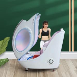 China 2 Pieces Red Lights Infrared Sauna Capsule Infrared Spa Capsule For Slimming Detox factory