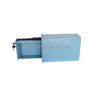 Customized Aluminium Sheet Metal Box Enclosure with Single-side Bracket