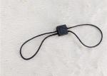 Custom Brand Logo Nylon Hang Seal Plastic String Tag For Clothing / Shoes