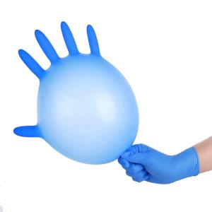 China Anti Oil Disposable Poly Gloves , Medical Rubber Gloves Corrosive Resistance factory