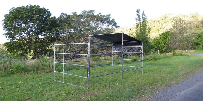 Top quantity galvanized heavy duty used horse fence panels 1.8X2.1M
