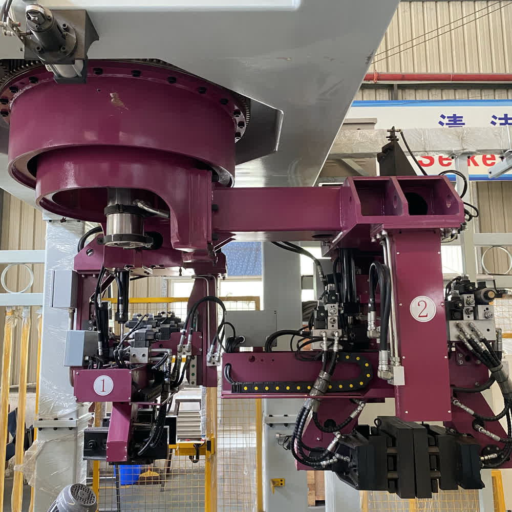 High Efficiency Metal Low Pressure Die Casting Machine 125KW