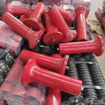 Spray Paint Q235 Steel Self Aligning Roller For Belt Conveyor