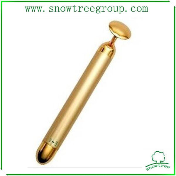 24k golden hight end quality popular japan beauty bar slim face bar with a cicle