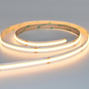 China Dot Free COB LED Strip Light Warm White CRI90 IP20 For Indoor factory