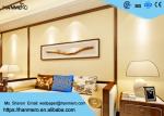 Eco - Friendly Embossed Vinyl Wallpaper Washable With European Style , 0.53*10m