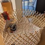 Eco Friendly Large Baby Playpen of Wood for Montessori Learning Sturdy Foldable