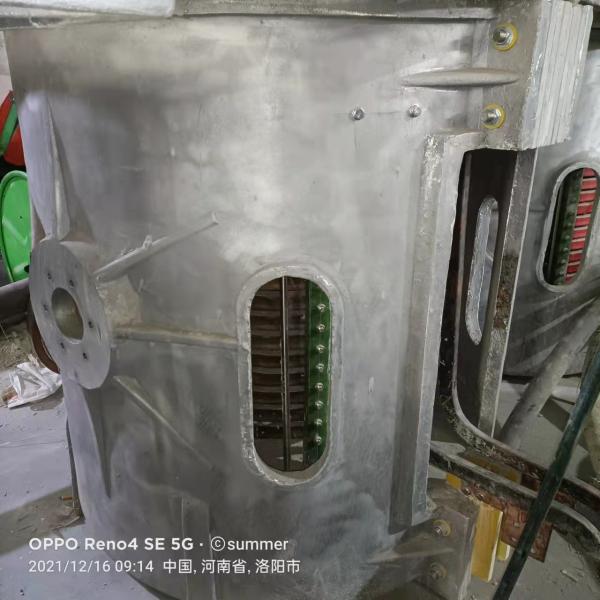 1ton 800kw Rapid Melting Medium Frequency Induction Melting Furnace Metallurgy