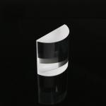 ZnSe CaF2 Cylindrical Mirrors , 0.7 To 400mm Clear Optical Lens