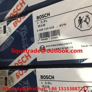 China BOSCH 100% Genuine and New Common Rail Injector 0445110632 , 0 445 110 632 factory