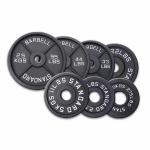 Gym High Quality Four Rib Cast Iron Barbell Weight Plates for Gym in LBs/KGs
