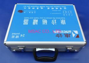 China MS-FA-98 Aluminium First Aid Box / Doctor Carry Cases For Packing Medical Tools factory