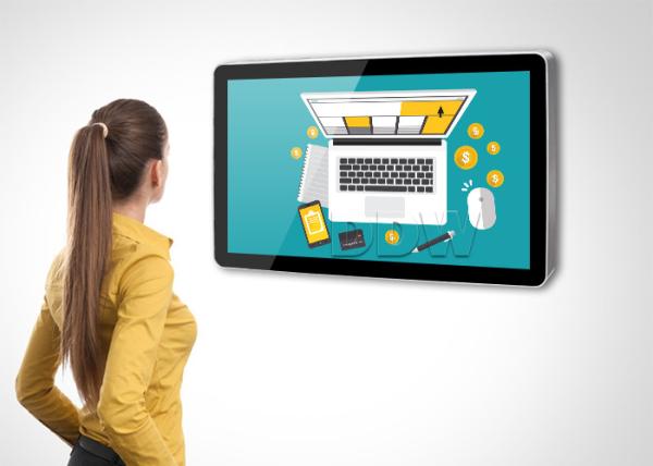 Indoor Wall Mounted Advertising Display 32 Inch 3g 4g Wifi MP4 Player Advertisin