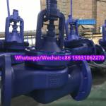 DIN flanged cast iron globe valve manufacturer